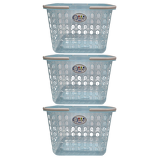 JUSKU 佳斯捷 中櫻花購物籃 #4218, 顏色隨機, 3個