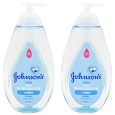 嬌生嬰兒溫和沐浴露 750ml, 弱酸性, 不流淚配方, 2瓶