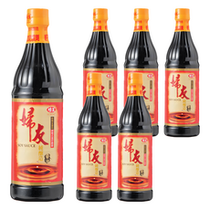 味王 婦友純釀造醬油, 780ml, 6瓶