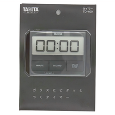 TANITA 塔尼達 TD409 電子計時器, 黑色, 1盒