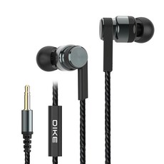 DIKE 聲動律揚Hi-Res耳機麥克風 DE271, 3.5mm插頭, DE271GY