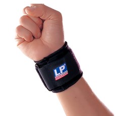 LP 標準型腕部護套 703-BK-S 黑色, 運動護腕, 手腕支撐, 透氣舒適, 1個