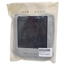 疊穿圓領羊毛天絲衣, 星空黑, L 碼