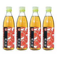 百家珍 蘋果醋，清爽酸甜，有助於維持消化順暢, 600ml, 4瓶