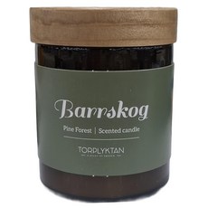TORPLYKTAN 北歐森林蠟燭 - 燃燒時間50小時以上, 松木森林, 150g, 1個