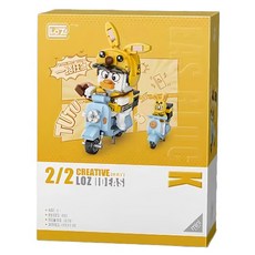 LoZ 積木玩具, 1676 外送鴨, 1盒