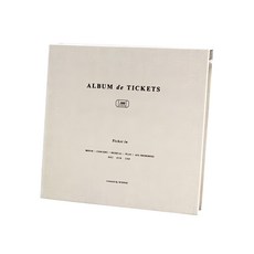 ICONIC v.4 票券收納冊, 淺灰色, 50張, 1本