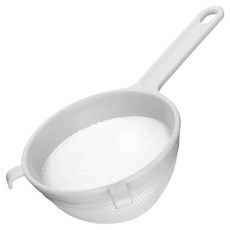 KitchenCraft 輕巧可勾掛糖粉篩 白色, 1支