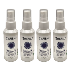 舒芙氧 高效防蚊液 60ml 天然植萃 安心配方 淡天清新草本味 美國CDC認證, 4個