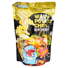 KAARO 波浪洋芋厚片 火焰春雞口味, 130g, 1包