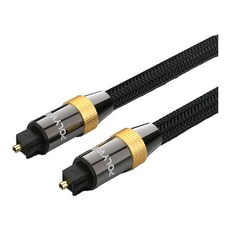 POLYWELL 寶利威爾 Toslink數位光纖線 公對公, 2m, PW15-W25-B002, 1條