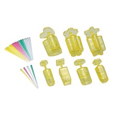 點心壓模收納組, CL2268, 黃色, 1組