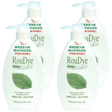 Roudye 柔蝶 椰乳髮雕露, 亮麗有型 700ml, 4瓶