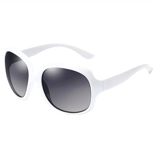 Quinta UV400 防眩偏光太陽眼鏡 - 白色, 鏡寬67mm + 鏡高39mm + 鼻寬22mm + 鏡腳123mm