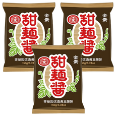 十全 甜麵醬 非基因改造黃豆釀製, 150g, 3包