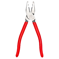SKT 偏心省力鋼絲鉗 9吋 切斷能力2.5-4mm, 1支, 紅色
