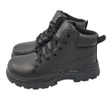 Hanama 悍馬 高級頭層牛皮橡膠鞋底安全鞋 通過CNS20345認證 1370g, H-6530, 274mm, 1雙, 黑色