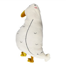 西格傢飾 北歐清新系列 安撫抱枕 牛奶絲絨面料 PP棉填充物, 76 x 32cm, 呆呆鳥