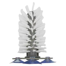 ROYALLIN 蘿林嚴選 吸壁式洗杯子刷-灰色, 17.5*14cm, PP+ABS塑料, 1個