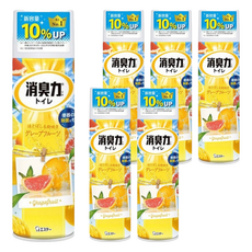 ST 雞仔牌 消臭力 浴廁 清新柑橘, 400ml, 6瓶