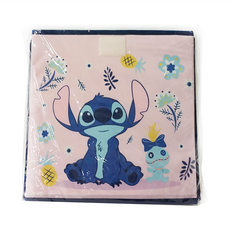 收納王妃 迪士尼方形收納箱, 花卉史迪奇, 1個