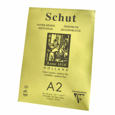 Clairefontaine 學院級寫生本 A2 125G 50張 白色 上方封膠, 1本