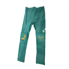 OZKIZ 護膝彈力緊身褲，薄荷綠，140cm, 140cm/8~9歲