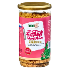 香草豬 寶寶細肉鬆, 嚴選後腿肉手工低溫焙炒, 無添加防腐劑, 減鹽減油減糖, 220g, 1罐