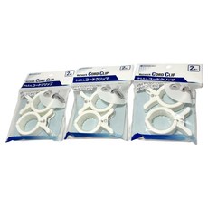 IP System 電線夾, 3組, 白色