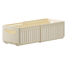 抽拉式收納盒, 單色, 1格, 1個