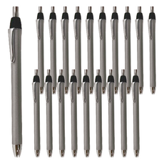 Fortia-ef 原子筆, 銀色, 20支