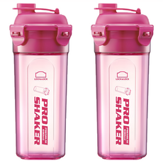 LocknLock 樂扣樂扣 Pro Shaker系列 搖搖杯, 粉色, 690ml, 2個