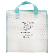 Skater 不織布保冷便當袋, 小美人魚 白色, 1個