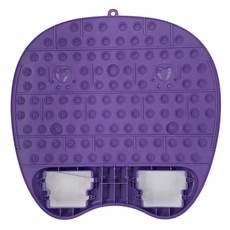 MICHAEL FITNESS 麥克健身 腳底滾輪指壓板, 超大50x50cm, 滾輪按摩 舒緩腳底，功能全面 一家人適用, 紫色, 1組