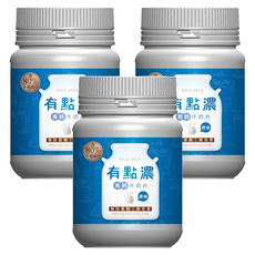 有點濃 高鈣牛奶片 原味, 150g, 3罐