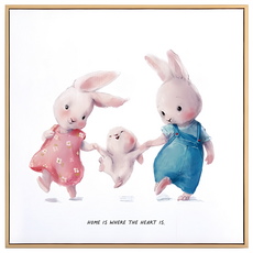 BOLUO GALLERY 菠蘿選畫所 掛畫 家是心之所向 APLS4453D, 木色