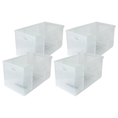 KEYWAY 聯府 Fine 隔板整理盒, LF-1001, 4個