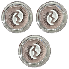 自黏假睫毛, 纖長款, 3盒