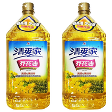 統一 清爽家芥花油 非基因改造原料, 2L, 2瓶