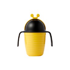 sillymann 酷酷吸管兒童水杯(250ml) WSB1117, 1個, 蜜蜂