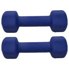 SUCCESS 成功 防滑塑身啞鈴 2KG 磨砂外層設計, 2個