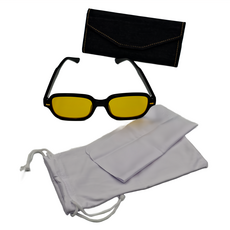 ALEGANT 摩登時髦方圓框 UV400太陽眼鏡