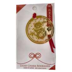 TOYO 幸運物書籤 御守招財貓 24K鍍金, 1個