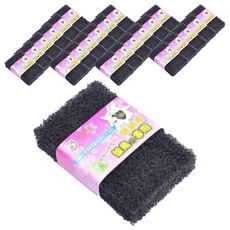 Little Pink Rabbit 粉彩小兔 除焦專用洗鍋布，台灣製造, 12個, 2包