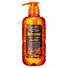Reveur 芮芙茹 護色修復洗髮精 500ml 適合染燙受損髮 使秀髮光彩亮麗 日本製造, 1瓶