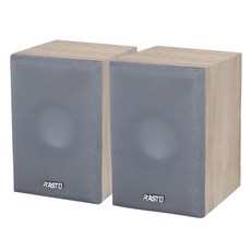 RASTO RD4 木質工藝2.0聲道多媒體喇叭, R-EPB011, 木紋
