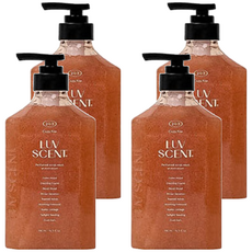 Luv Scent 磨砂沐浴露 203 Cozy Fire 500ml, 4瓶