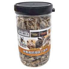 Pet Village 魔法村 營養高鈣海味丁香魚 小動物零食 - 無鹽無着色, 150g, 1罐