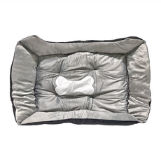 FANCY LIFE 寵物窩, 小骨頭 灰色, 1個