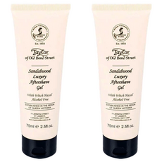Taylor of Old Bond Street 經典檀香鬍後保養凝膠, 75ml, 金縷梅，無酒精, 2條
